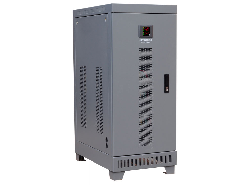 精通   TNS-50KVA  单、三相全自动分调式稳压器