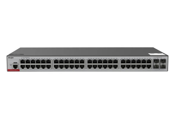 锐捷（Ruijie）RG-S2952G-E V3  48口千兆电接入交换机，4个千兆上行口