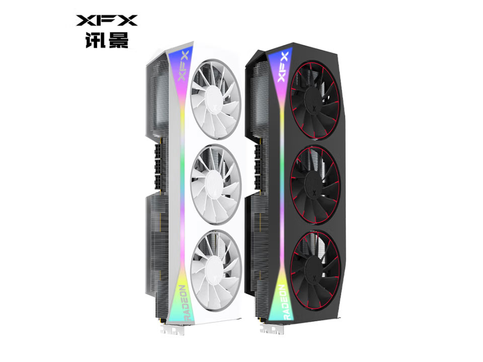 讯景（XFX） RX 9070 XT OC 凤凰涅槃  白/黑 全新电竞游戏设计智能学习台式电脑独立显卡