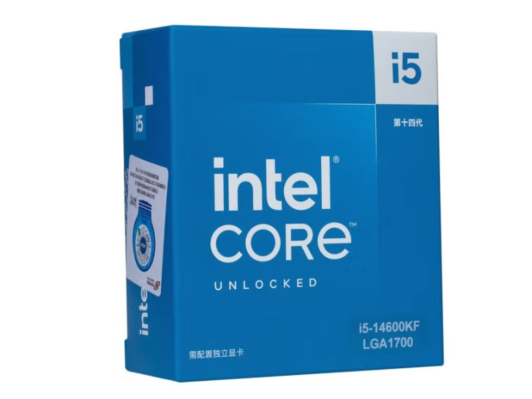 英特尔(Intel) i5-14600KF 酷睿14代 处理器 14核20线程 24M三级缓存 台式机CPU 游戏办公 畅玩无畏契约