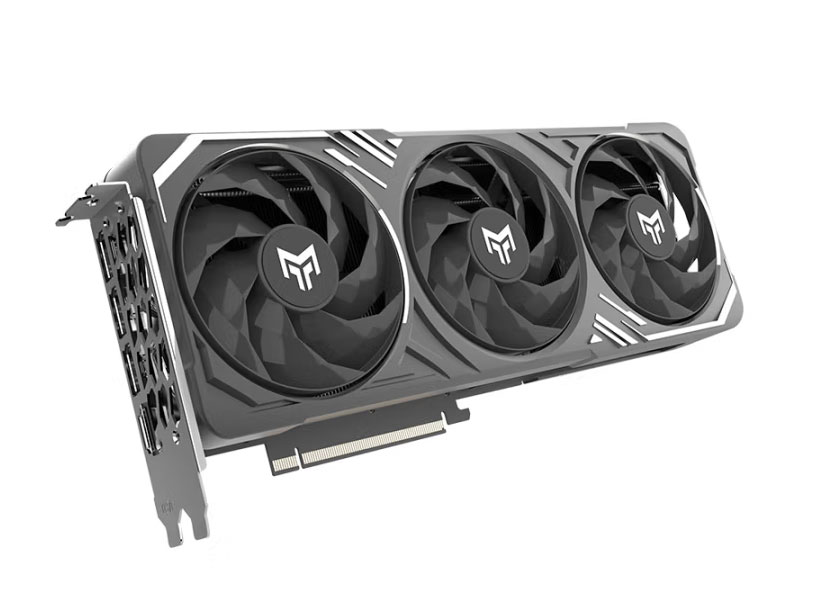 影驰 GeForce RTX 5060 Ti 金属大师 黑金版 MAX OC 16GB GDDR7 DLSS 4 电竞光追游戏/AI本地部署显卡