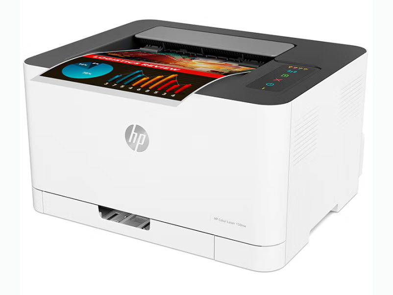 惠普 （HP） 150nw 锐系列彩色家用打印激光打印机 体积小巧无线打印 有线打印