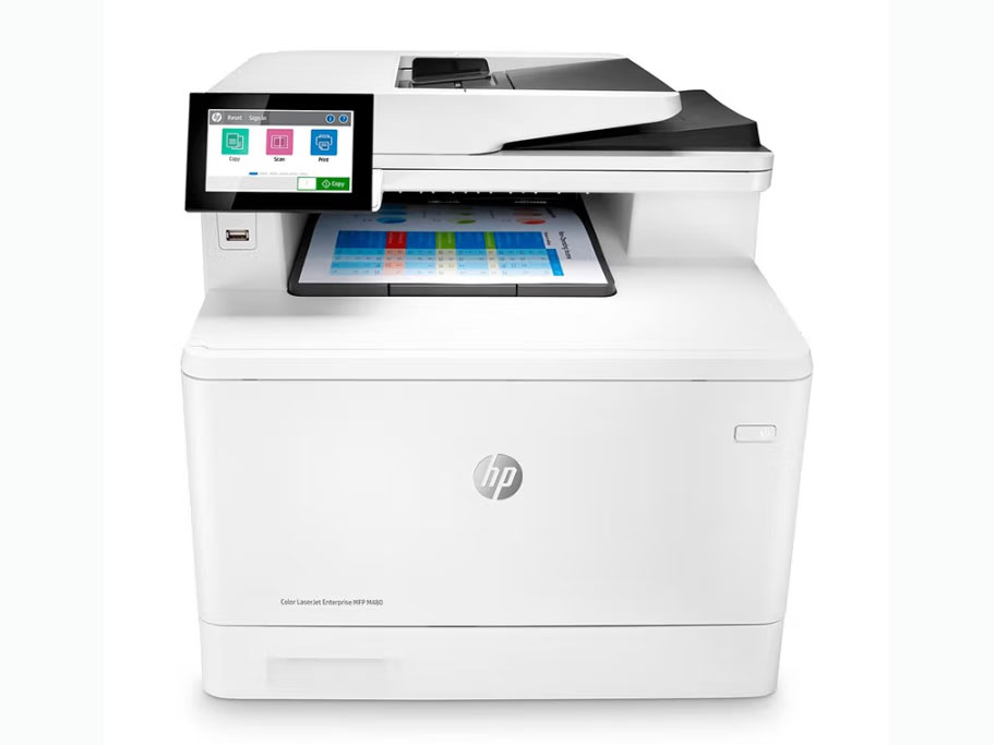惠普（HP）M480f 彩色打印复印扫描多功能一体机 企业级专业双面 家用安全稳定高效