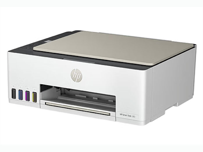 惠普（HP）Smart Tank583 彩色打印机A4彩色喷墨家用办公无线原装内置连供文档照片复印扫描一体机