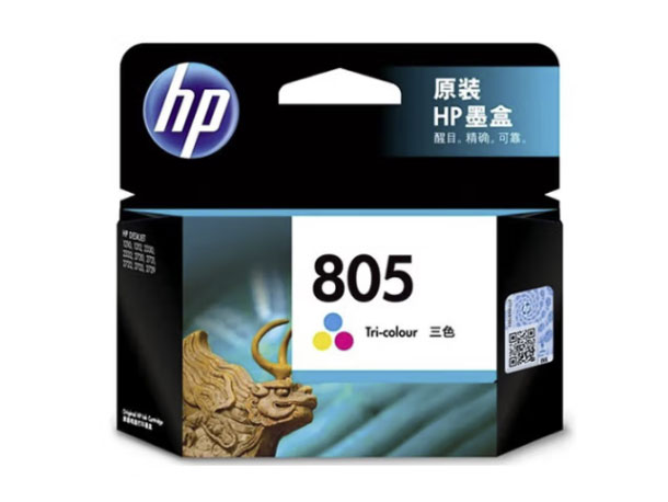 惠普（HP）805墨盒(3YM72AA)彩色低容/100页适用于1210/1212/2332/2330