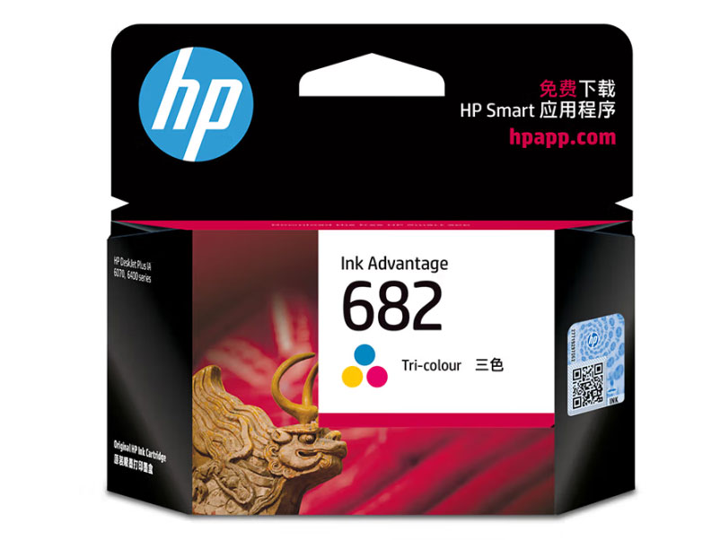 惠普（HP）682原装彩色墨盒 适用hp 2336/2775/2776/2777/2778/2779/4175/4178/6078/6478打印机