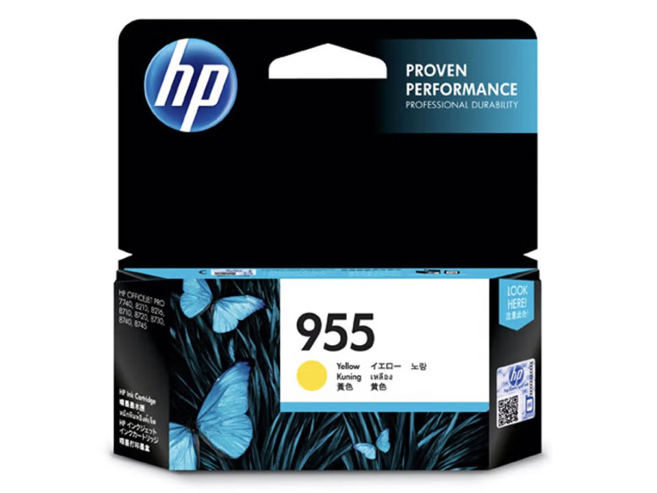 惠普（HP）L0S57AA（955A）黄盒约700页(适用于：HP 8210 打印机、HP 8216/8218 )