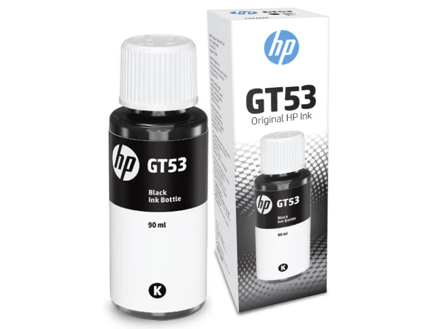 惠普  HP GT53 90 毫升黑色原装墨水瓶  适用于  thank672/675/676/678 /725/726/728/755/758/798