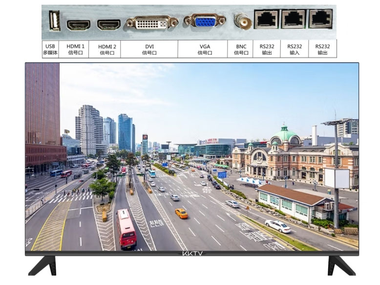 康佳KKTV 55寸 4K 商用监视器