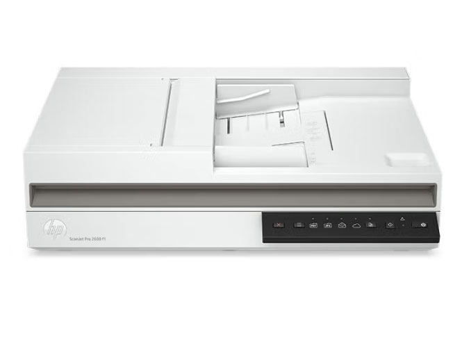 惠普（HP）2600 f1 扫描仪A4幅面平板+馈纸式高速双面扫描 连续自动进纸 