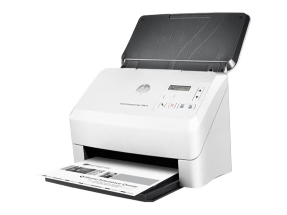 惠普（HP） SJ7000S3扫描仪批量高速馈纸式彩色快速自动进纸办公文件双面连续A4文档合同馈纸式
