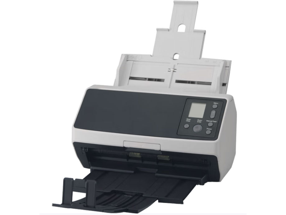 理光（Ricoh）fi-8170 A4彩色高清自动双面连续扫描馈纸式网络扫描仪 发票档案PDF办公 70面/分钟