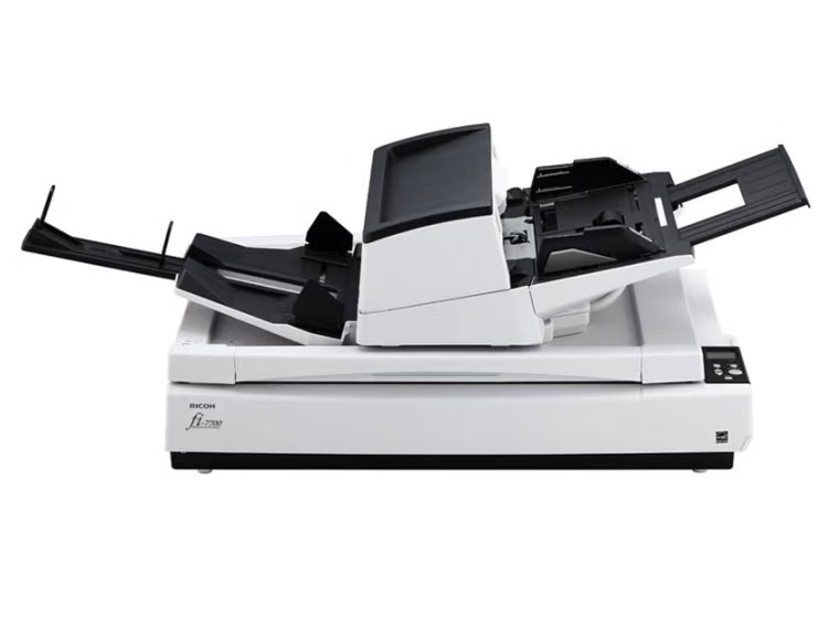 理光（Ricoh）fi-7700扫描仪 A3/A4高速双面自动进纸办公商用平板+馈纸式扫描仪 文件发票扫描fi-7700扫描仪