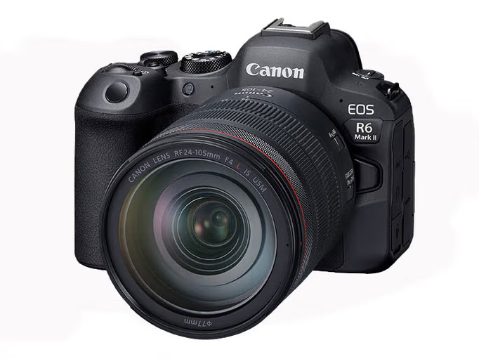 佳能（Canon）EOS R6 Mark II R62 全画幅微单相机 R6二代 4K Vlog视频直播 RF24-105mm F4 USM 旅行畅玩套装
