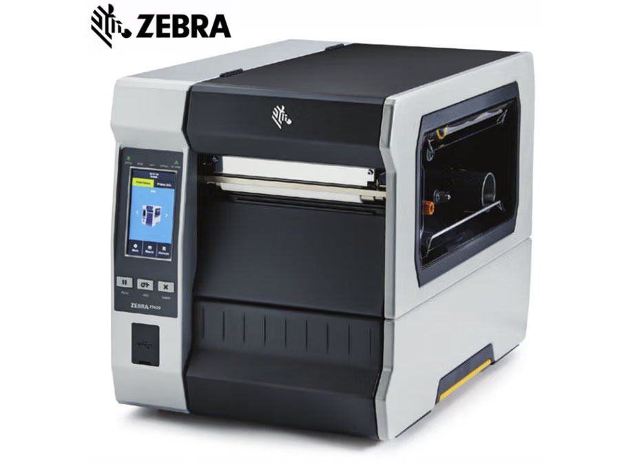 ZEBRA斑马 ZT620 工业级宽幅条码打印机 不干胶标签机 物流快递宽幅标签打印机 168mm打印宽品质可靠