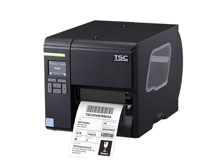 TSC 台半MA3410P工业机不干胶标签条码打印机服装吊牌水洗唛门票二维码打印机危险废物识别标志标签
