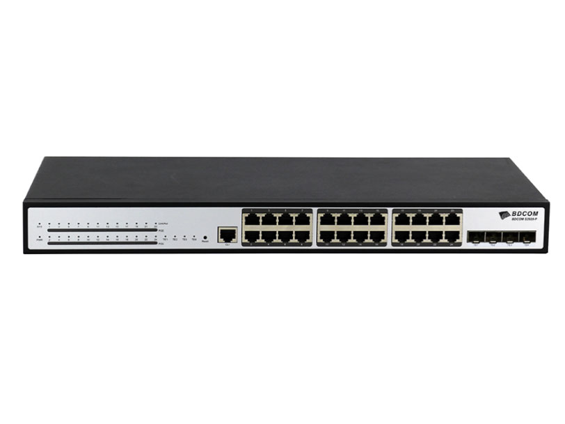博达 BDCOM S2900-24P4X，S2900-48P6X  万兆准三层POE交换机