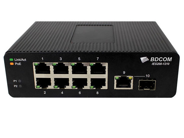 博达  BDCOM IES200-1210 非网管工业交换机