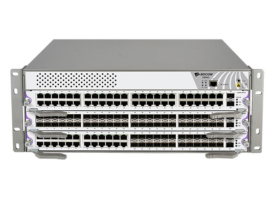 博达  BDCOM S8003 集群式核心机框交换机