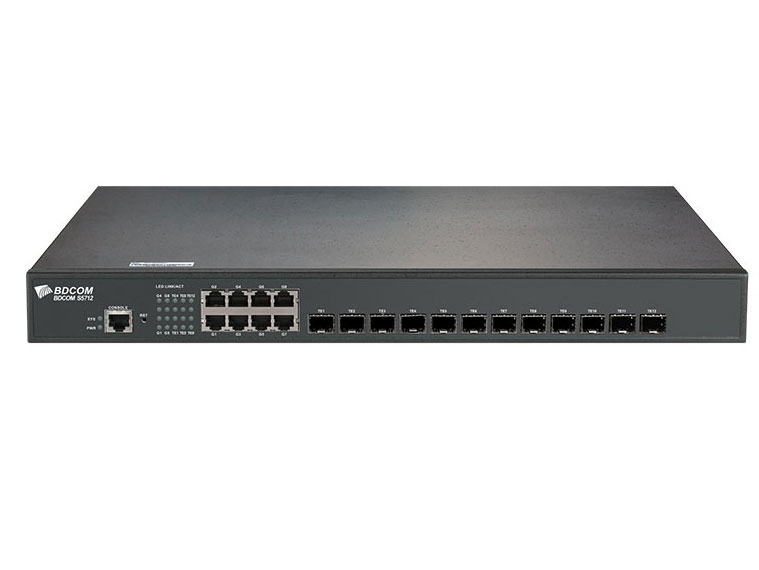 博达  BDCOM S5612 全万兆交换机