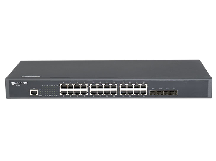 博达  BDCOM S2900 V4系列 万兆准三层交换机