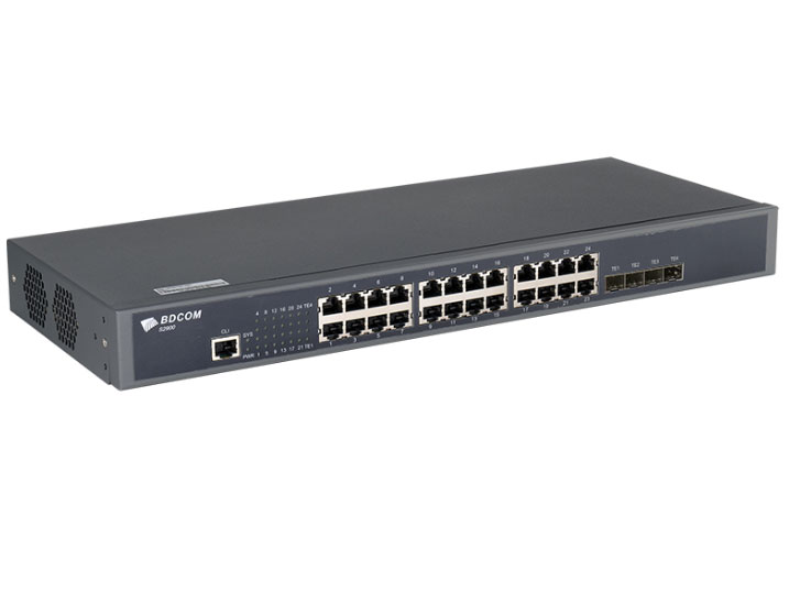 博达  BDCOM S2900-24T4X万兆准三层交换机