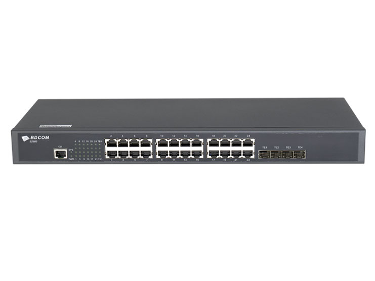 博达  BDCOM S2900 系列 万兆准三层交换机