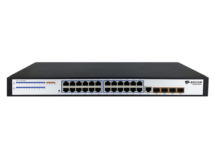 博达 BDCOM S2500H 系列全千兆准三层交换机 