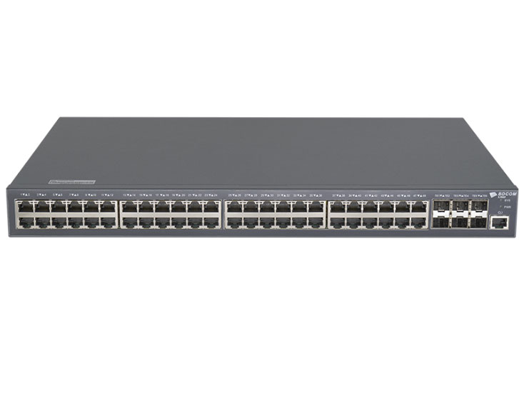 博达  BDCOM S3900-48T6XB-2AC 万兆交换机