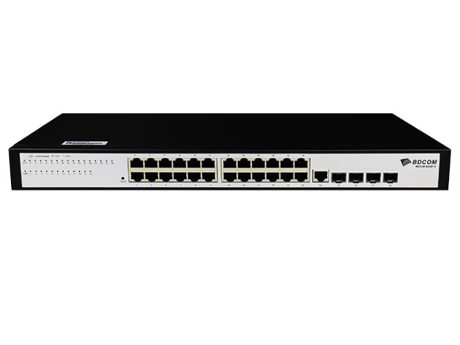 博达  BDCOM S2528-℃ 全千兆准三层交换机