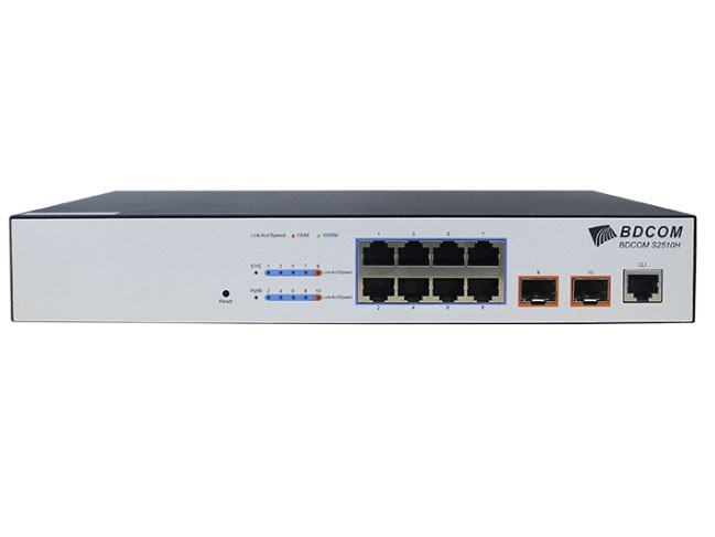 博达  BDCOM S2510HNB 全千兆准三层交换机