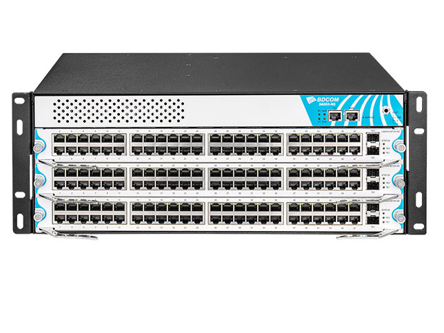 博达  BDCOM S8003-NS国产化集群式核心机框交换机