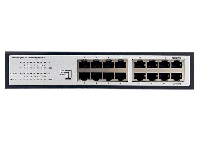 博达 BDCOM S1516E 非网管交换机