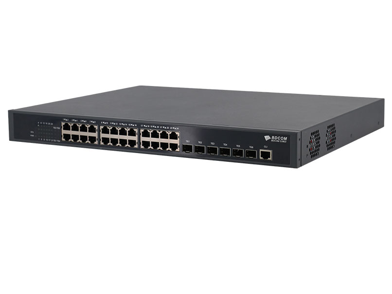 博达  BDCOM S3900-24T6XB万兆交换机