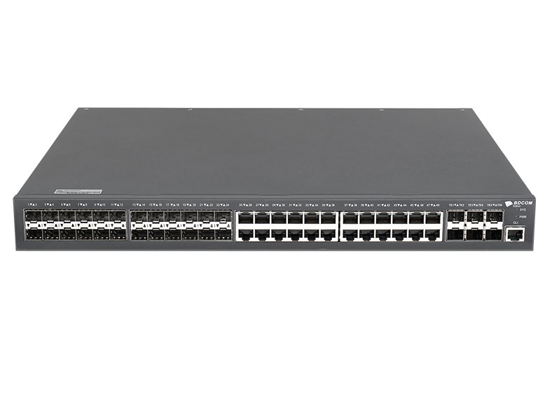 博达 BDCOM S3900-48M6X万兆交换机
