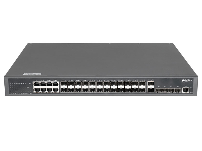博达  BDCOM S3900-24S8T6X万兆交换机