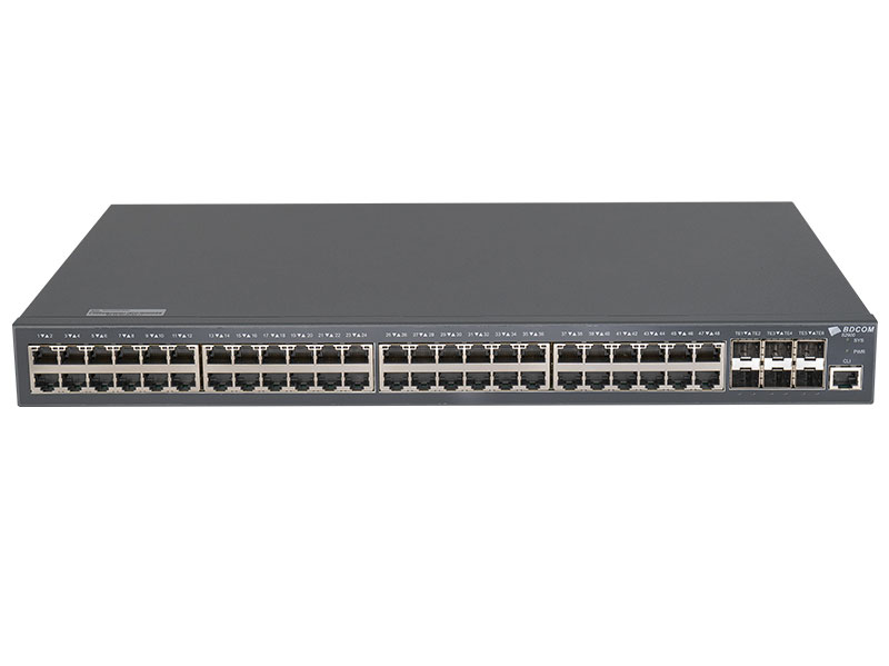 博达  BDCOM 2900-48T6X万兆准三层交换机