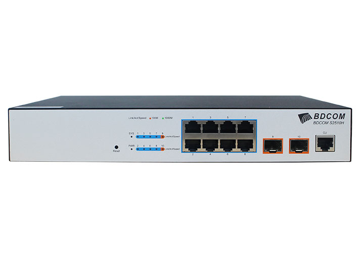 博达  BDCOM S2510H 全千兆准三层交换机