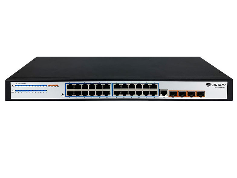 博达  BDCOM S2528H 全千兆准三层交换机