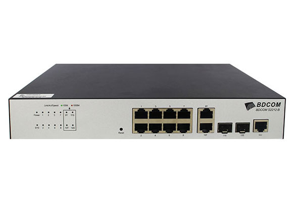 博达  BDCOM S2212-B 千兆准三层交换机