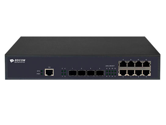 博达  BDCOM S2512E 全千兆准三层交换机