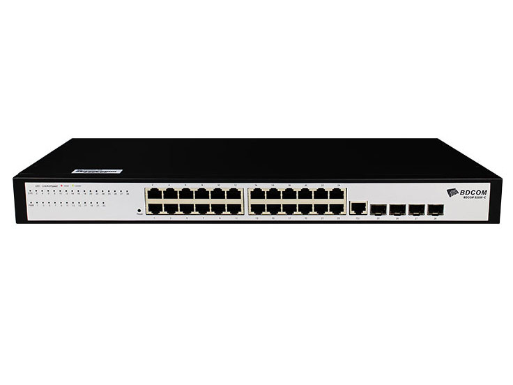 博达  BDCOM S2528-C  全千兆准三层交换机