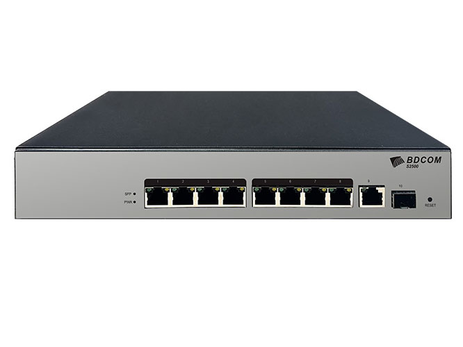 博达  BDCOM S2500-W系列轻网管交换机(10口)