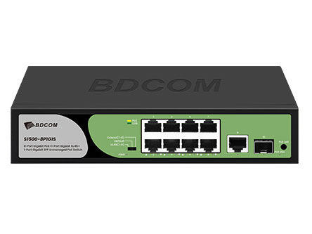 博达  BDCOM S1500-8P1G1S非网管交换机