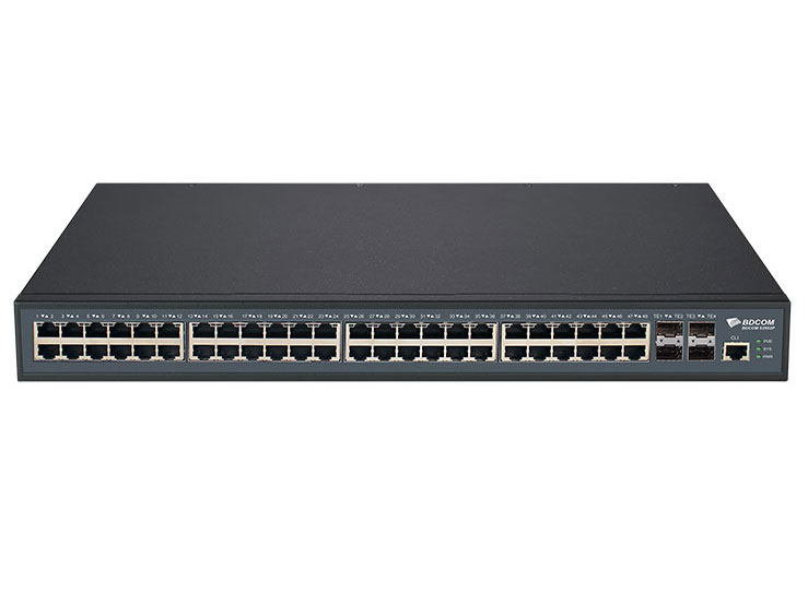 博达  BDCOM S2952P-800 万兆准三层POE交换机