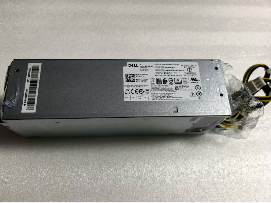 戴尔长条电源 H260EBM-00 UP/N:D260E001L DELL P/N: HH7X3F 长条缺口6针+4针 原装全新