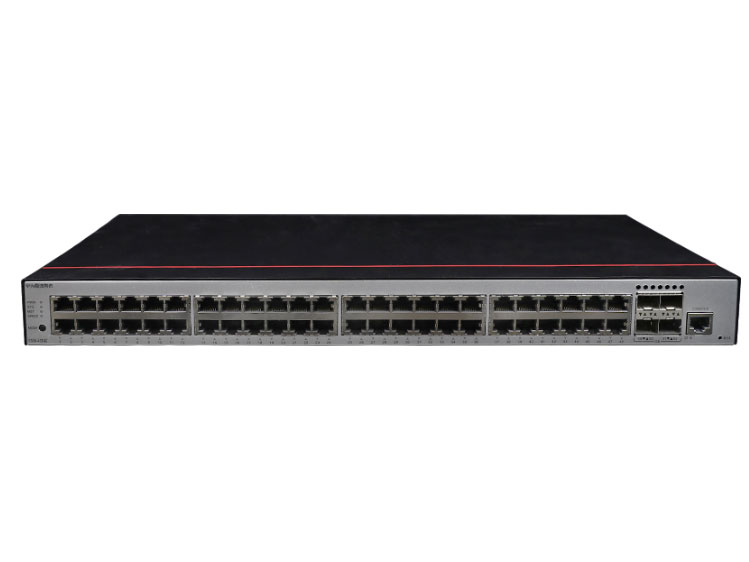 华为  FutureMatrix S500-48T4S  核心交换机 | 三层 | 全管理 | 交换容量432Gbps/4.32Tbps | 转发性能132Mpps/162Mpps | 48千兆电+4个千兆光 | 监控600台 | 带机量1200人 | 机架式