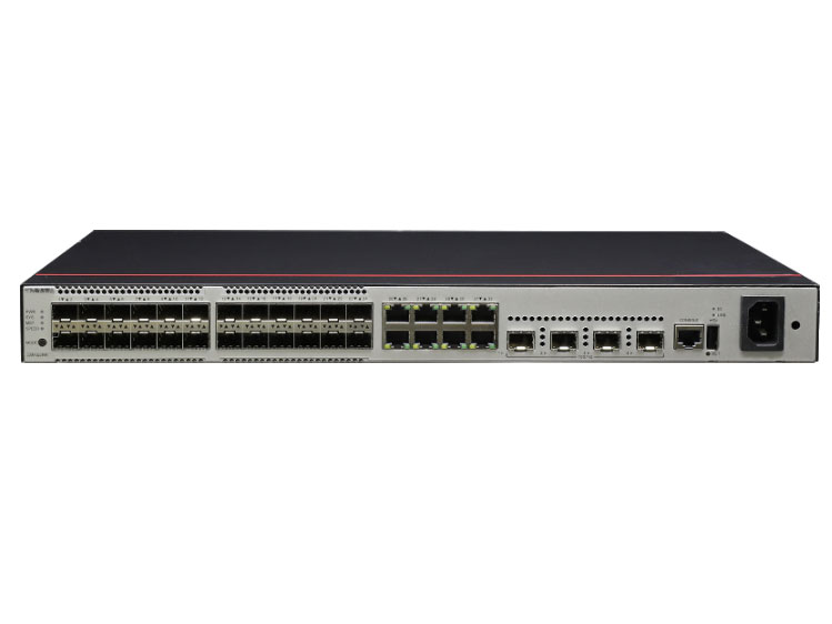 华为  FutureMatrix S500-32ST4X 核心交换机 | 三层 | 全管理 | 交换容量598Gbps/5.98Tbps | 转发性能222Mpps | 24个千兆光+8个千兆电+4个万兆光| 监控600台 | 带机量1200人 | 机架式
