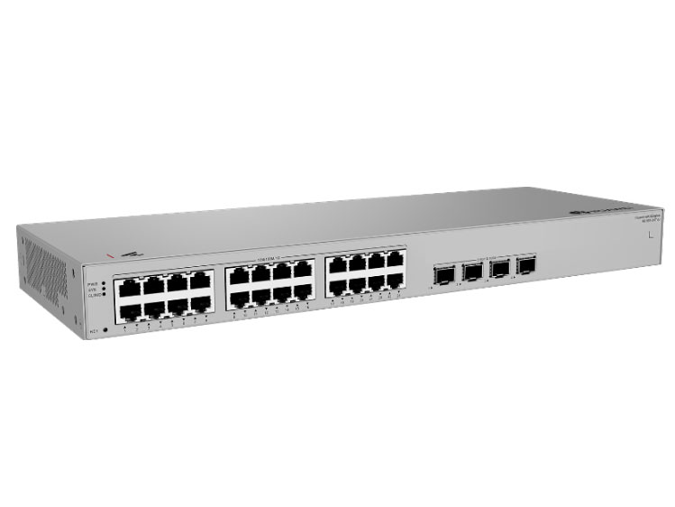 华为  S310S-24T4J 接入/汇聚交换机 | 三层 | Web管理 | 交换容量432Gbps | 包转发率88Mpps | 下行24个GE电口+上行4个2.5GE光口 | 监控带机量200 | 终端带机量400 | 机架款