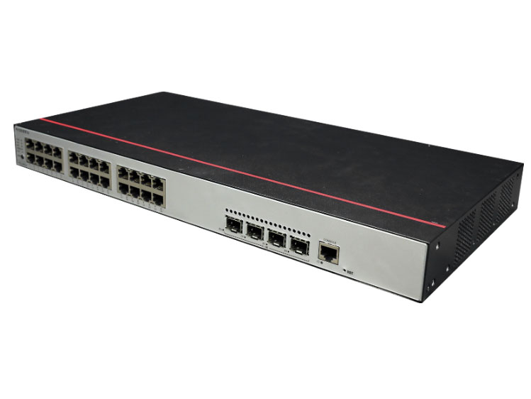 华为  FutureMatrix S300-24P4S-A2 接入交换机 | 三层 | 全管理 | 交换容量336Gbps/3.36Tbps | 转发性能51Mpps/126Mpps | 24千兆电+4个千兆光 | 支持POE+(400W) | 监控500台 | 带机量1000人 | 机架式